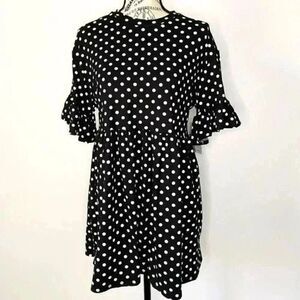 Velvet Torch Polka Dot Waist Tunic/Dress